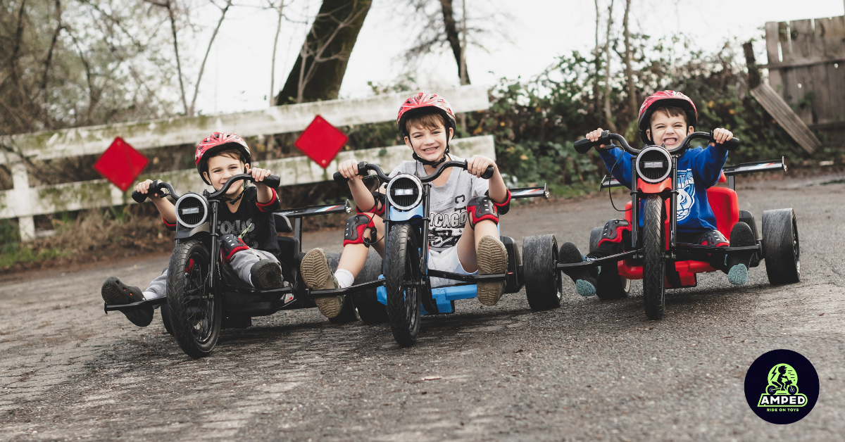 Amped Ride On Toys | Electric Dirt Bikes & Drift Trikes for Ages 5+